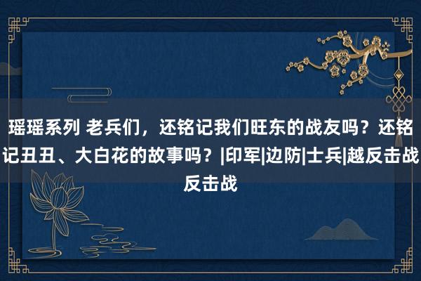 瑶瑶系列 老兵们，还铭记我们旺东的战友吗？还铭记丑丑、大白花的故事吗？|印军|边防|士兵|越反击战